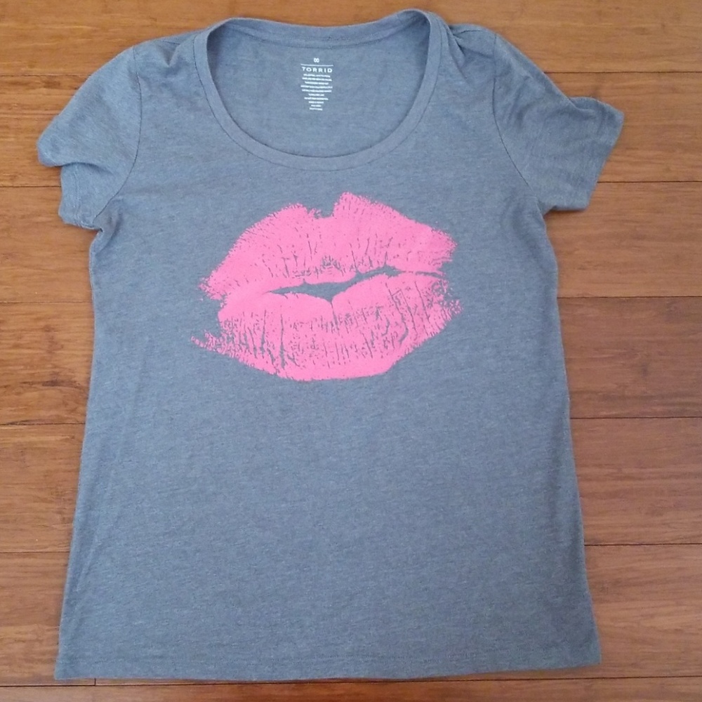 Torrid Lip Print TShirt